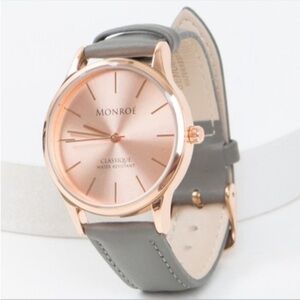Rose Gold and Gray Women's Watch Never Worn
